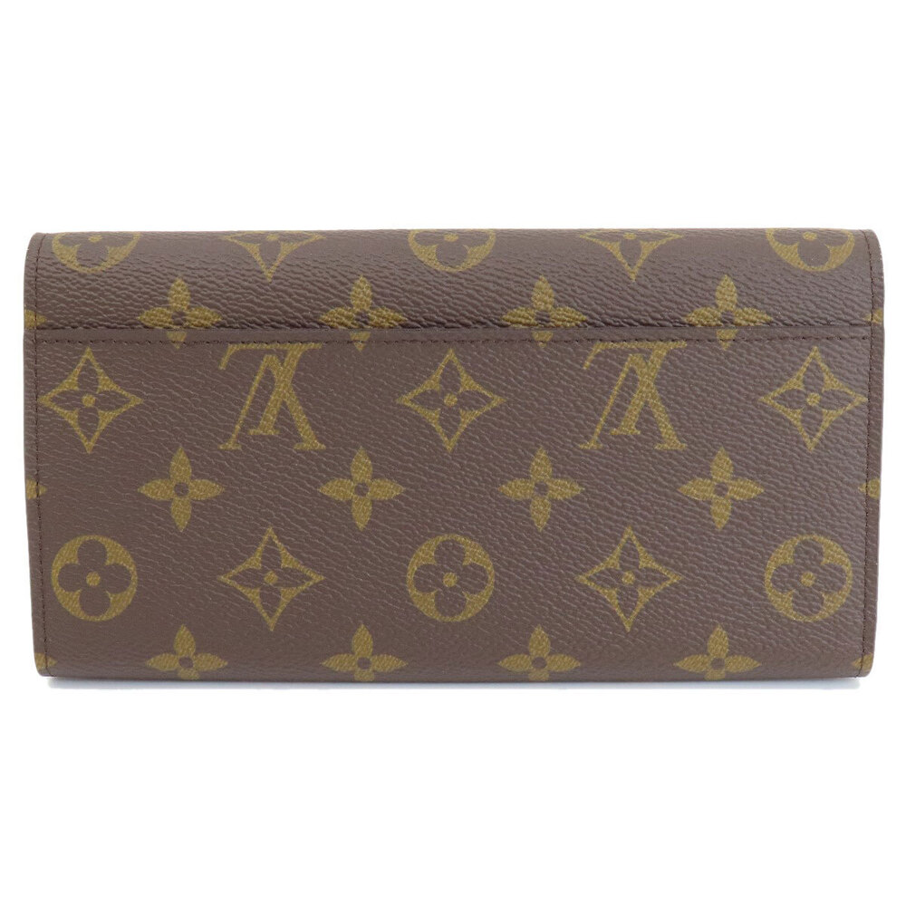 Louis Vuitton Portefeuille Canvas Wallet Long Monogram Sarah